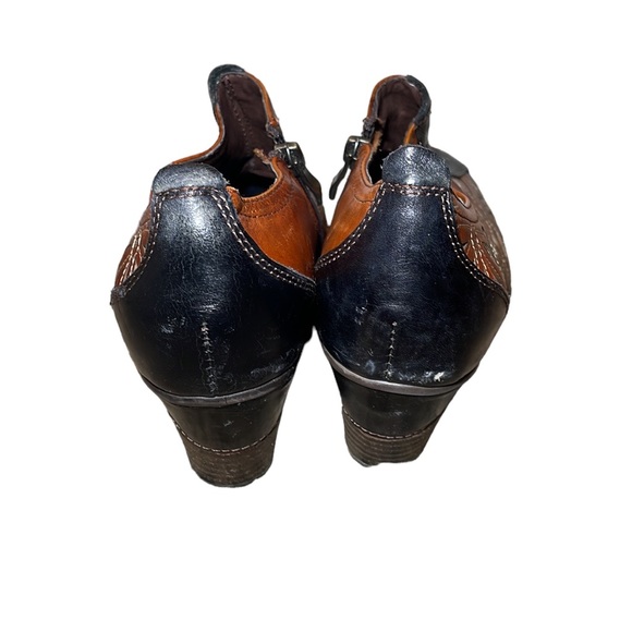 Spring Step‎ L'Artiste Arabella Women’s Leather Ankle Boot Black and Brown. - Picture 8 of 8